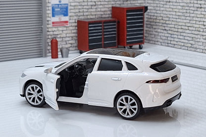 Jaguar F-Pace White -  1:36 Scale Car Model