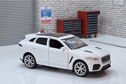 Jaguar F-Pace White -  1:36 Scale Car Model