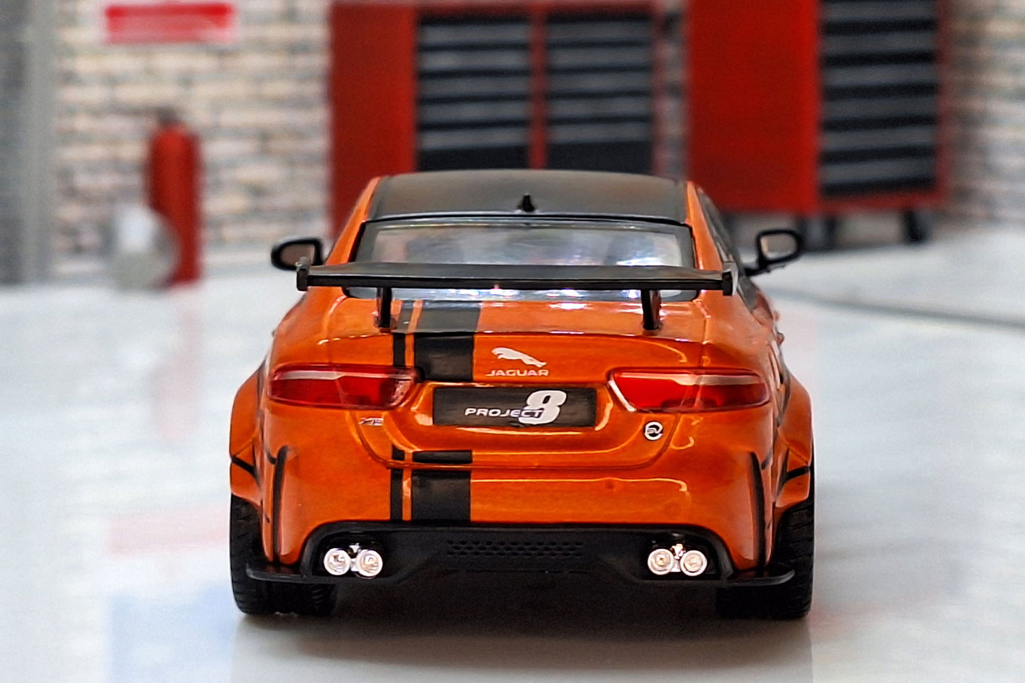 Jaguar XE SV Project 8 2017 Cased 1:43 Scale Supercar