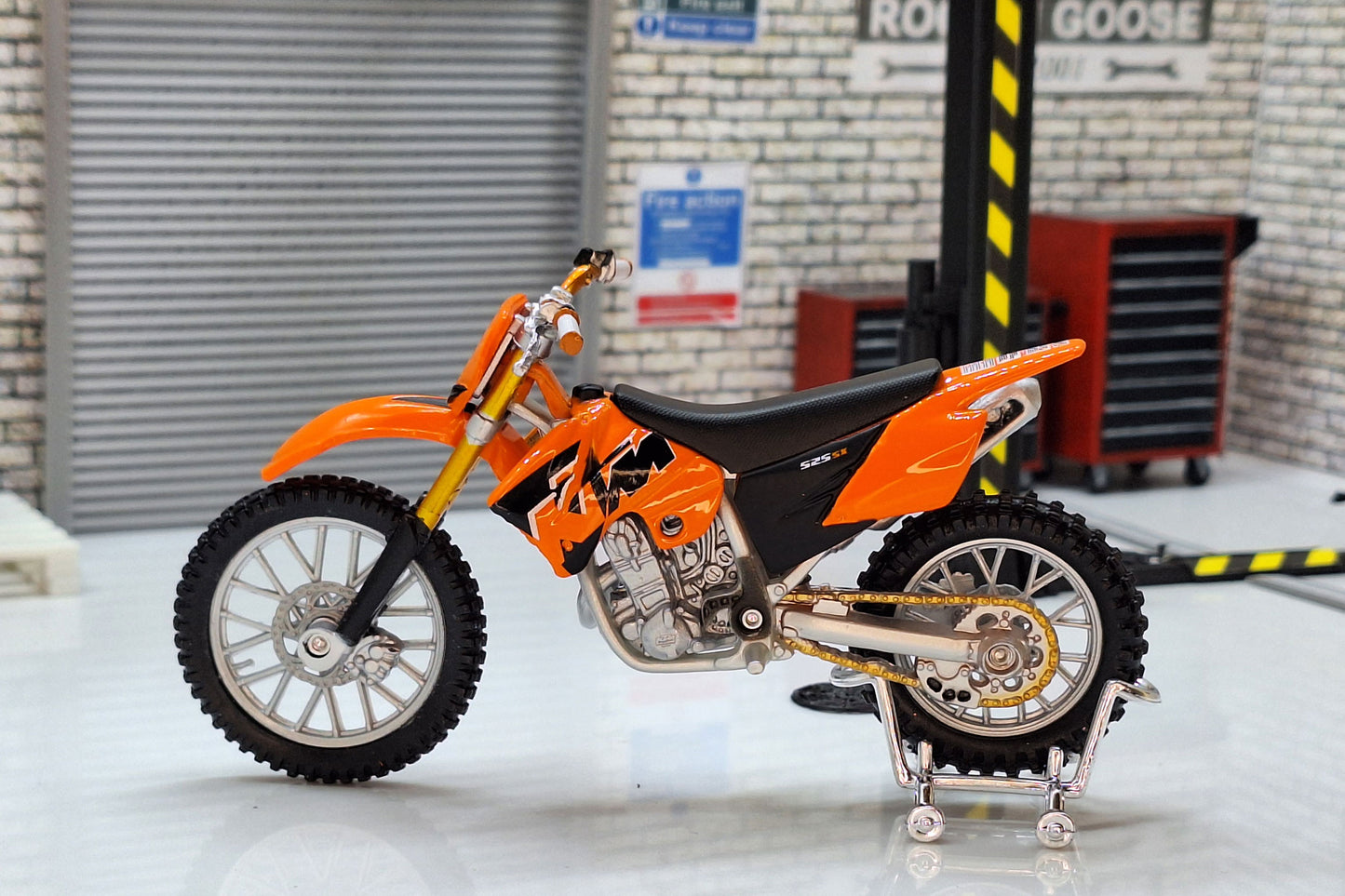 KTM 525 SX Orange 1:18 Scale