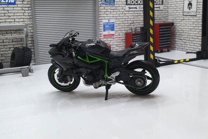 Kawasaki Ninja H2 R Black1:12 Scale