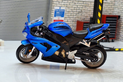 Kawasaki Ninja ZX-10R 1:18 Scale Blue