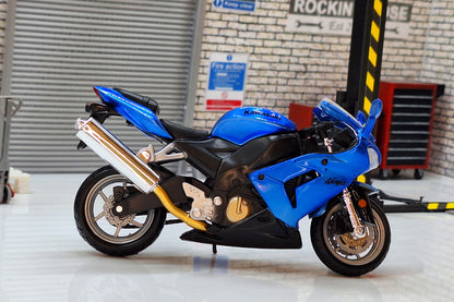 Kawasaki Ninja ZX-10R 1:18 Scale Blue