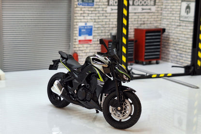 Kawasaki Z1000R Black 1:18 Scale