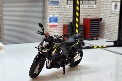 Kawasaki Z1000R Black 1:18 Scale