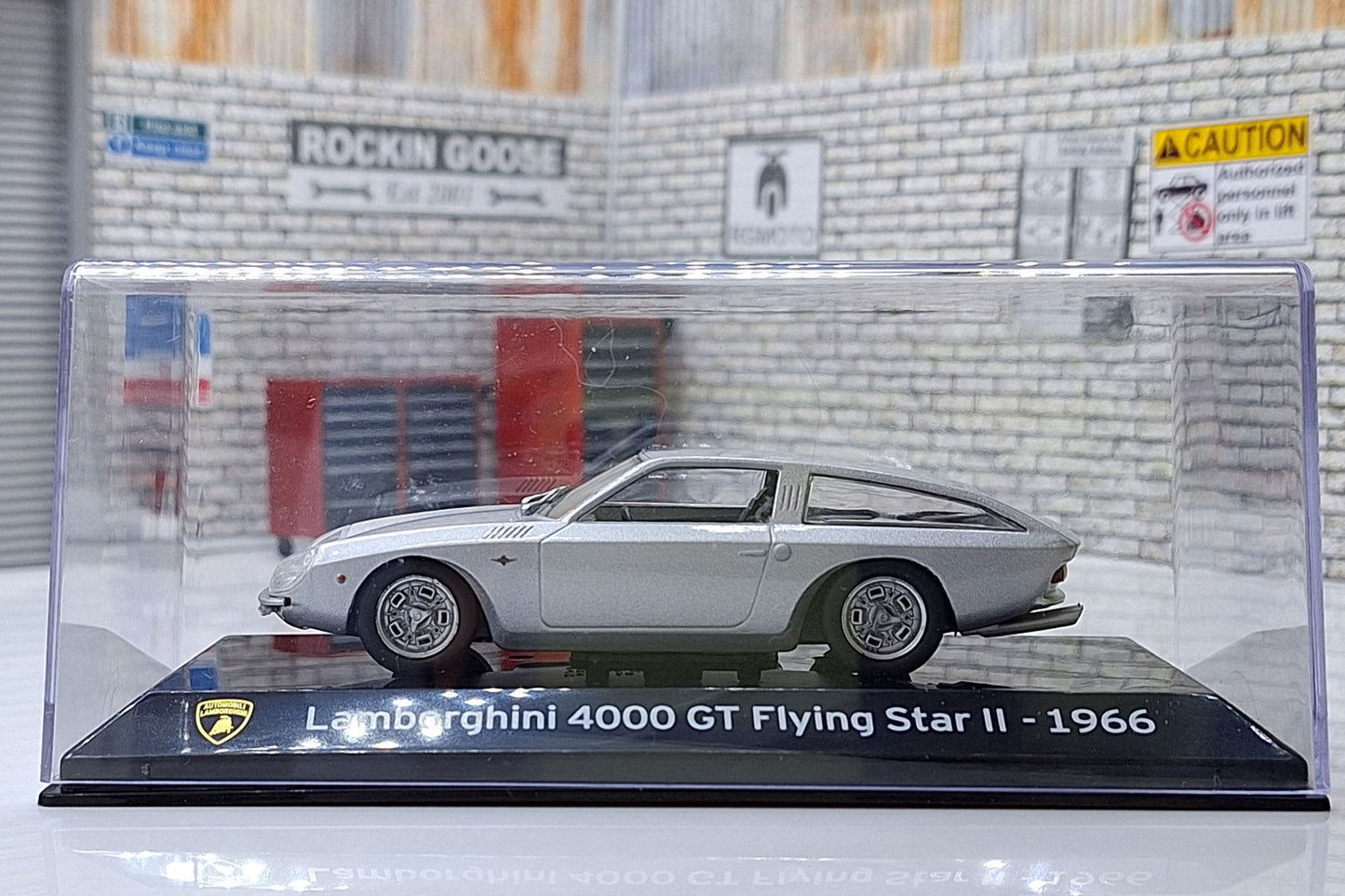 Lamborghini 4000GT Flying Star 1966 Cased 1:43 Scale Supercar