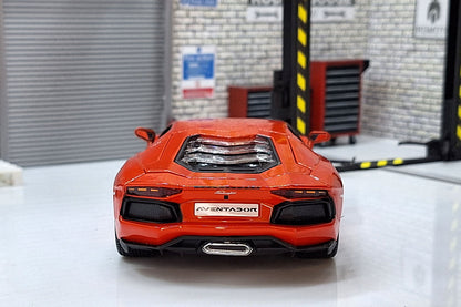 Lamborghini Aventador LP700-4 Deep Orange 1:24 Scale