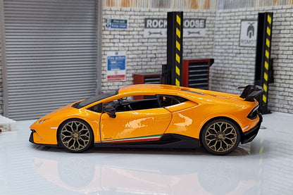 Lamborghini Huracan LP610-4 - Orange 1:24 Scale