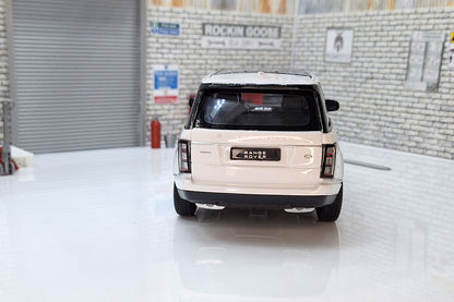 Land Rover Range Rover White 1:24 Scale Car Model Rastar Supreme