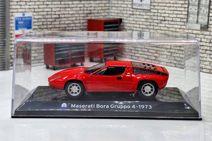 Maserati Bora Gruppo 4-1973 Cased 1:43 Scale Supercar