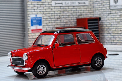 Mini Cooper 1300 - Red 1:34 Scale Car Model by Welly