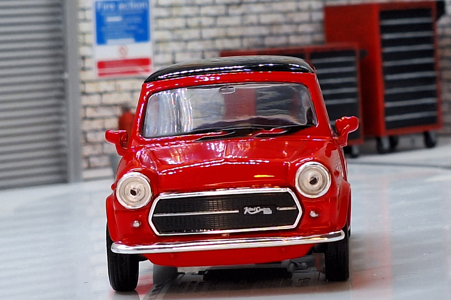 Mini Cooper 1300 - Red 1:34 Scale Car Model by Welly