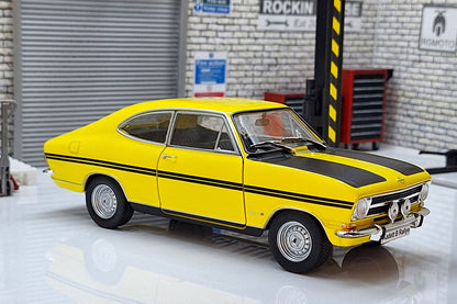 Opel Kadett B Rallye - 1970 - Yellow 1:24  Scale