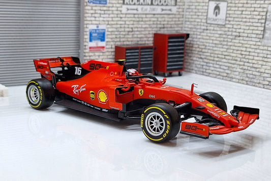 Radio Control RC Ferrari F1 Formula 1 Car Charles Leclerc #16 1:24 Scale Premium Car