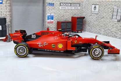 Radio Control RC Ferrari F1 Formula 1 Car Charles Leclerc #16 1:24 Scale Premium Car