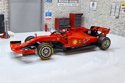 Radio Control RC Ferrari F1 Formula 1 Car Charles Leclerc #16 1:24 Scale Premium Car