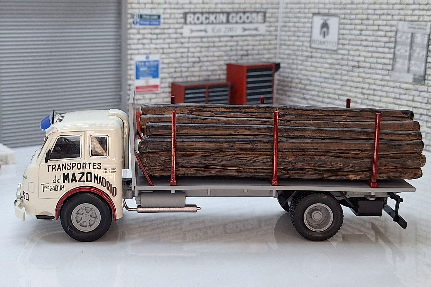 Pegaso Ii Z-202 (1956) Forestry Truck 1:43 Scale Model