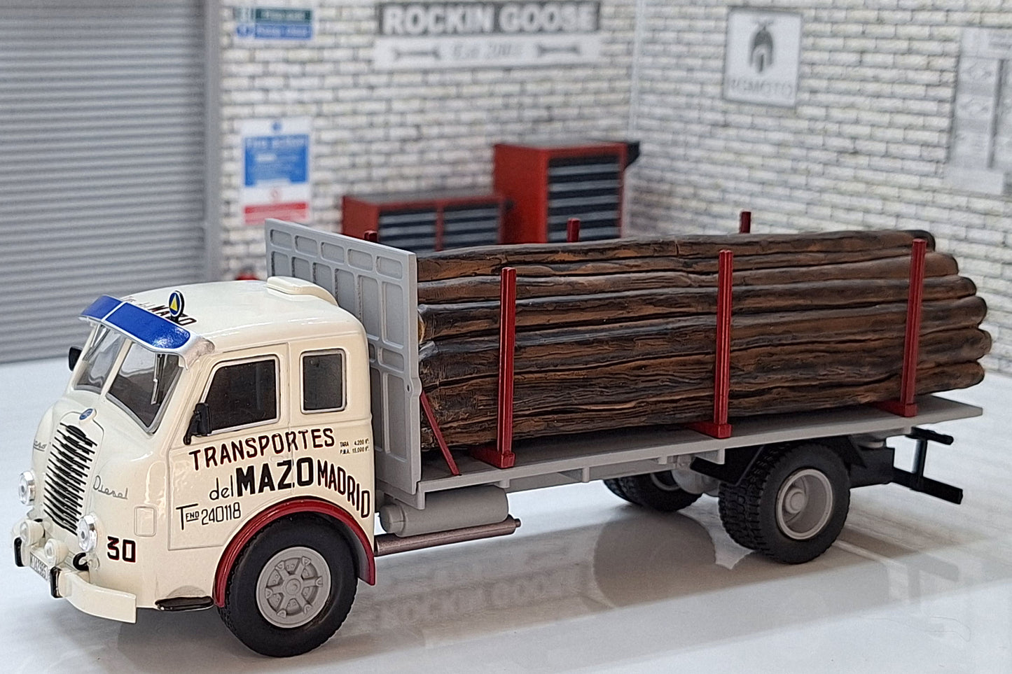 Pegaso Ii Z-202 (1956) Forestry Truck 1:43 Scale Model