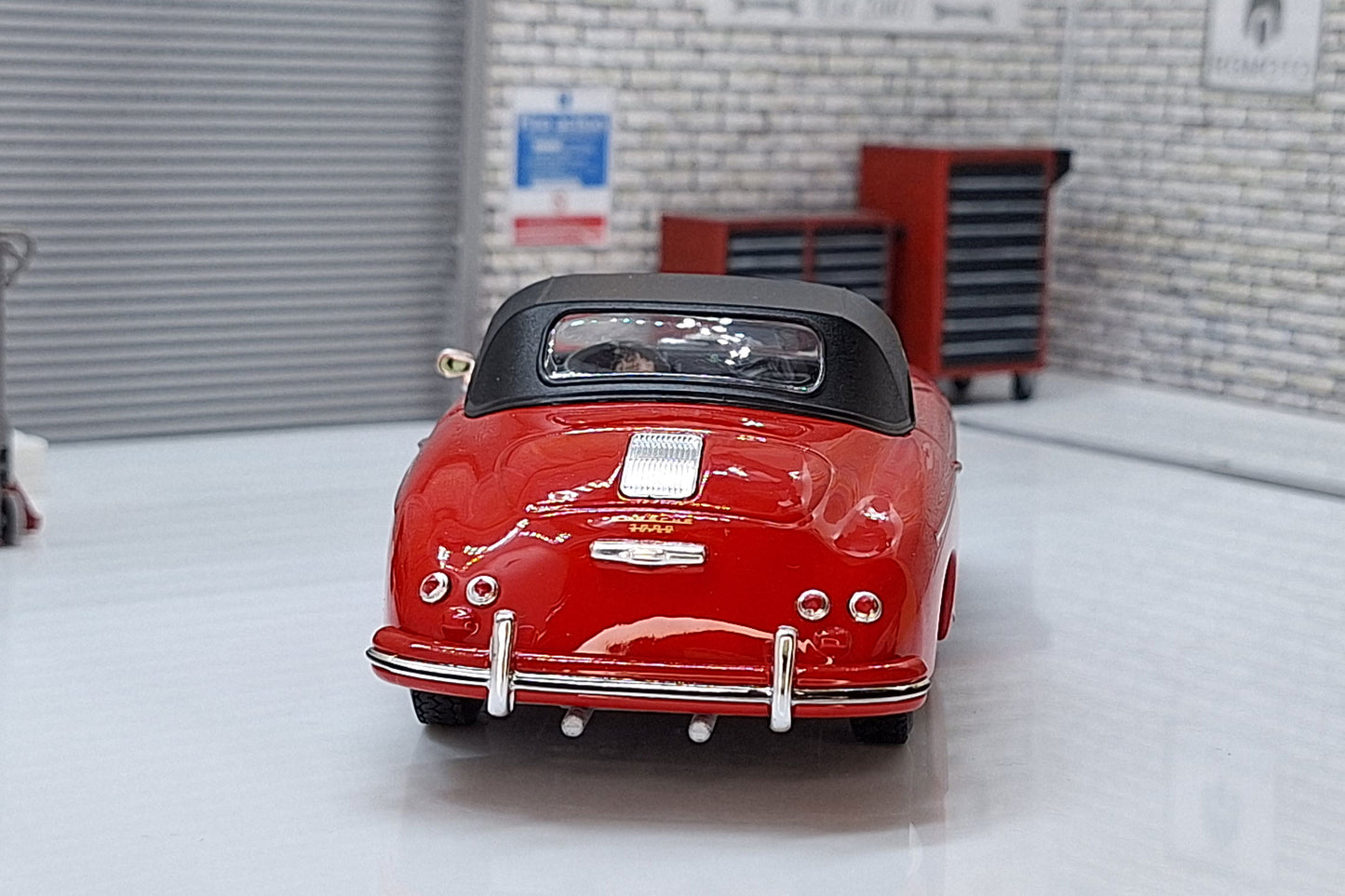 Porsche 356 A Speedster Red 1:24 Scale Car Model