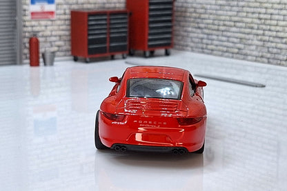 Porsche 911(997) Carrera S Coupe - Red 1:43 Scale Car