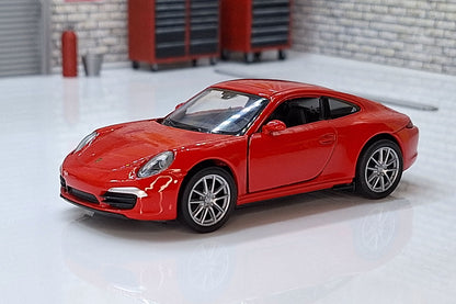 Porsche 911(997) Carrera S Coupe - Red 1:43 Scale Car