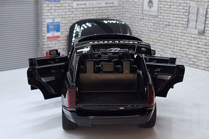 Range Rover 50th Anniversary Version Black 1:24 Scale Car Model with Sounds & Light