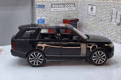 Range Rover 50th Anniversary Version Black 1:24 Scale Car Model with Sounds & Light