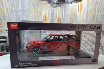 Range Rover 50th Anniversary Version Red 1:24 Scale Car Model with Sounds & Light