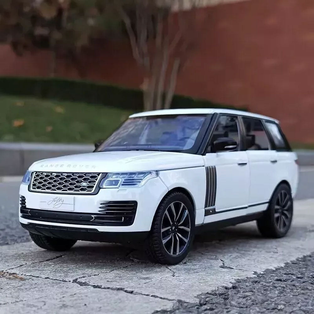 Range Rover 50th Anniversary Version White 1:24 Scale Car Model with Sounds & Light