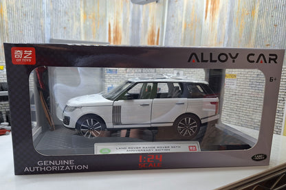 Range Rover 50th Anniversary Version White 1:24 Scale Car Model with Sounds & Light