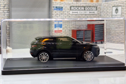 Range Rover Evoque 3 Door Black 1:43 Scale Cased