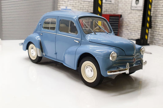 Renault 4cv - Blue 1:24 Scale