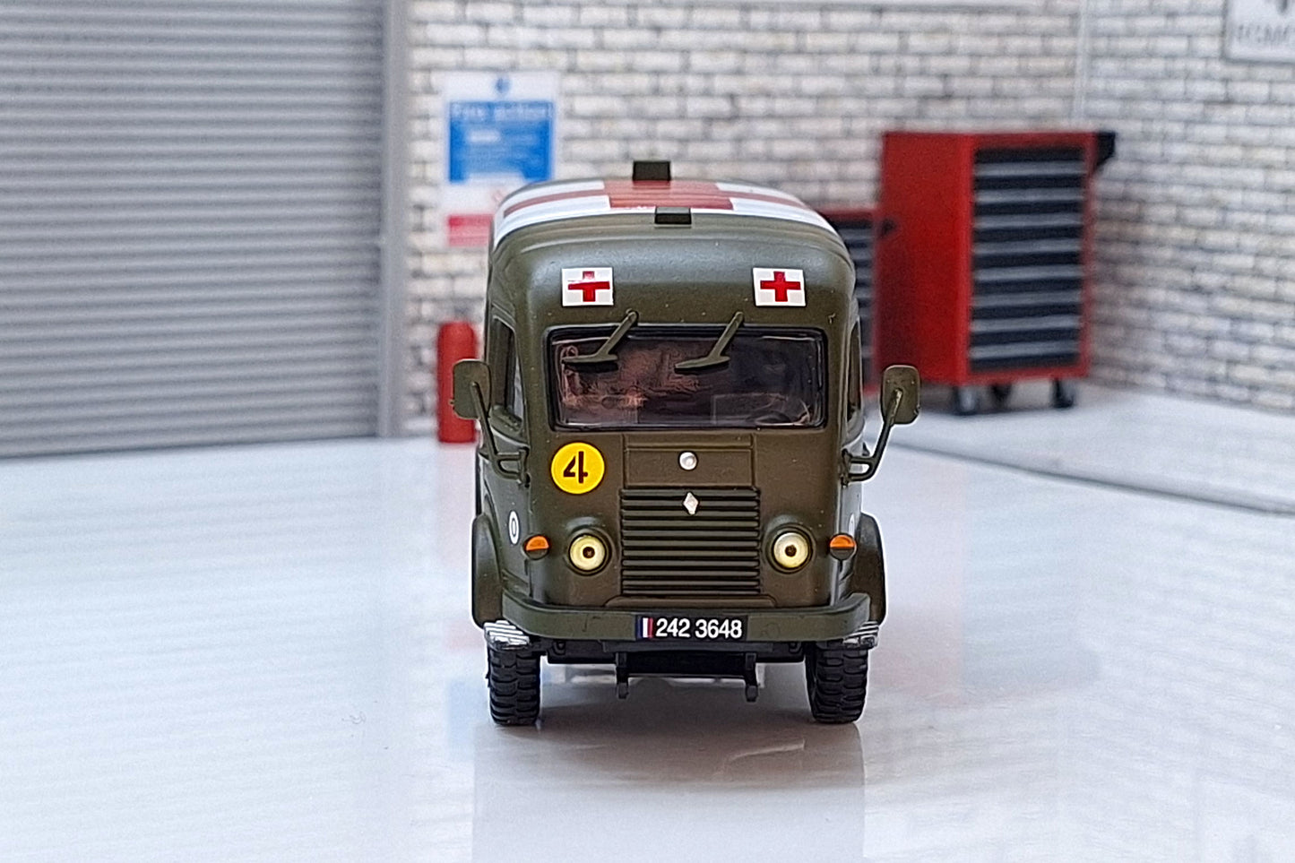 Renault R 2087 French Army Ambulance 1:43 Scale Model