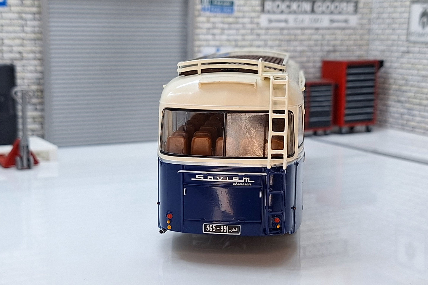 Saviem Chausson SC1 1960 - Morocco Casablanca - Marrakech 1:43 Scale Bus