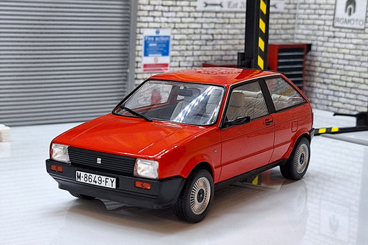 Seat Ibiza MK1 1984 Red  Cased 1:24  Scale