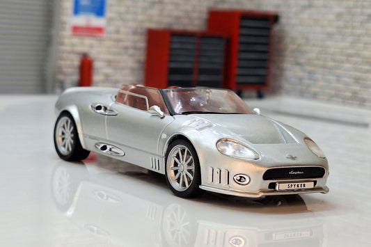 Spyker C8 Double 12S Spyder 2005 Cased  1:43 Scale