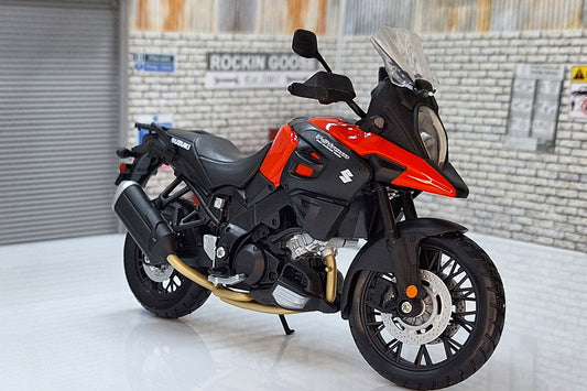 Suzuki V-Storm Red/Black 1:12 Scale