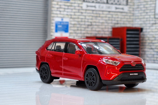 Toyota RAV4 2022 RED Metallic 1:43 Scale Bburago