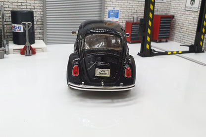 VW VOLKSWAGEN BEETLE BLACK 1959 1:24 Scale