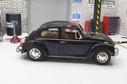 VW VOLKSWAGEN BEETLE BLACK 1959 1:24 Scale