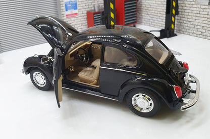 VW VOLKSWAGEN BEETLE BLACK 1959 1:24 Scale