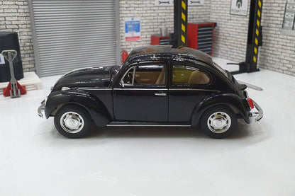 VW VOLKSWAGEN BEETLE BLACK 1959 1:24 Scale