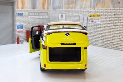 VW ID Buzz Yellow/White  1:24 Scale