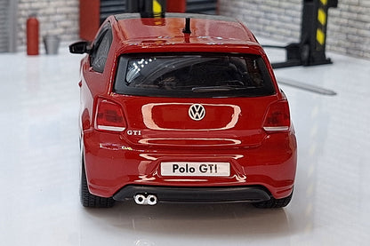 VW Polo GTi M5 - Red 1:24 Scale Car