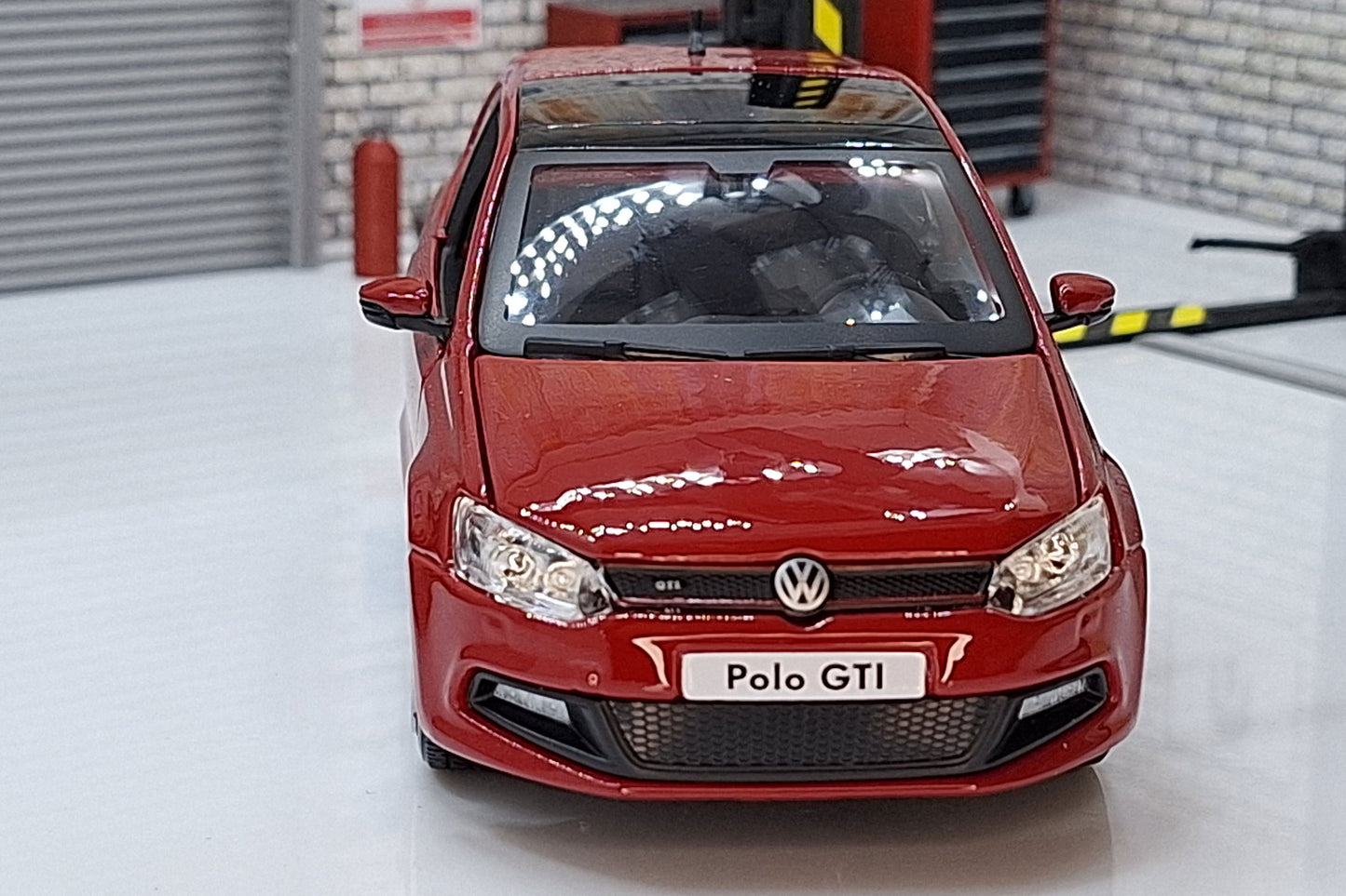 VW Polo GTi M5 - Red 1:24 Scale Car