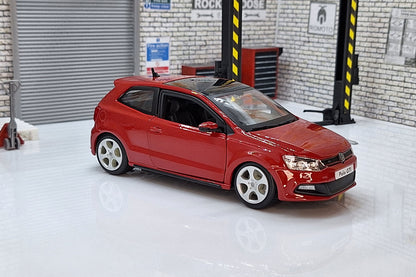 VW Polo GTi M5 - Red 1:24 Scale Car