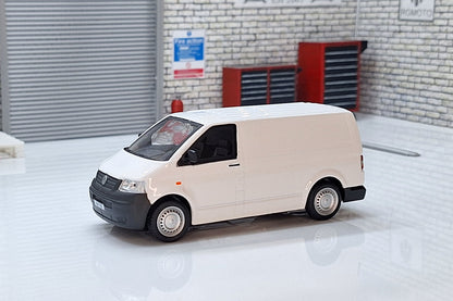 VW T5 2010 White Panel Van  1:43 Scale Oxford Diecast