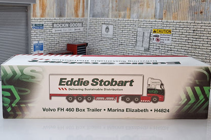 Volvo FH 460 Box Trailer - Marina Elizabeth - H4824 -  Eddie Stobart Truck 1:76 Scale Model