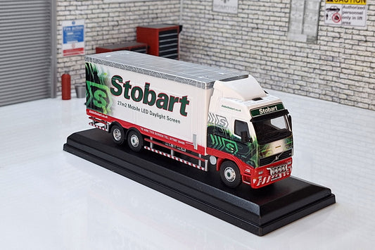 Volvo FH12 LED Mobile Screen Truck  Eddie Stobart Truck 1:76 Scale Model