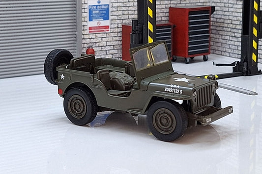 US Army 1942 Willys Jeep 1:32 Scale Model